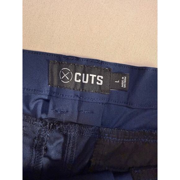 CUTS “AO Jogger” Slacks — Large (Navy Blue) - Picture 7 of 12